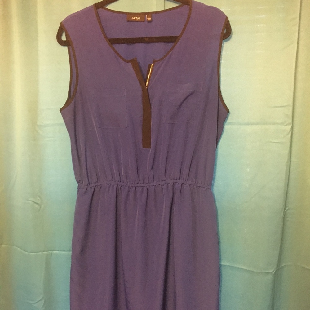 Cobalt blue, mid-thigh dress